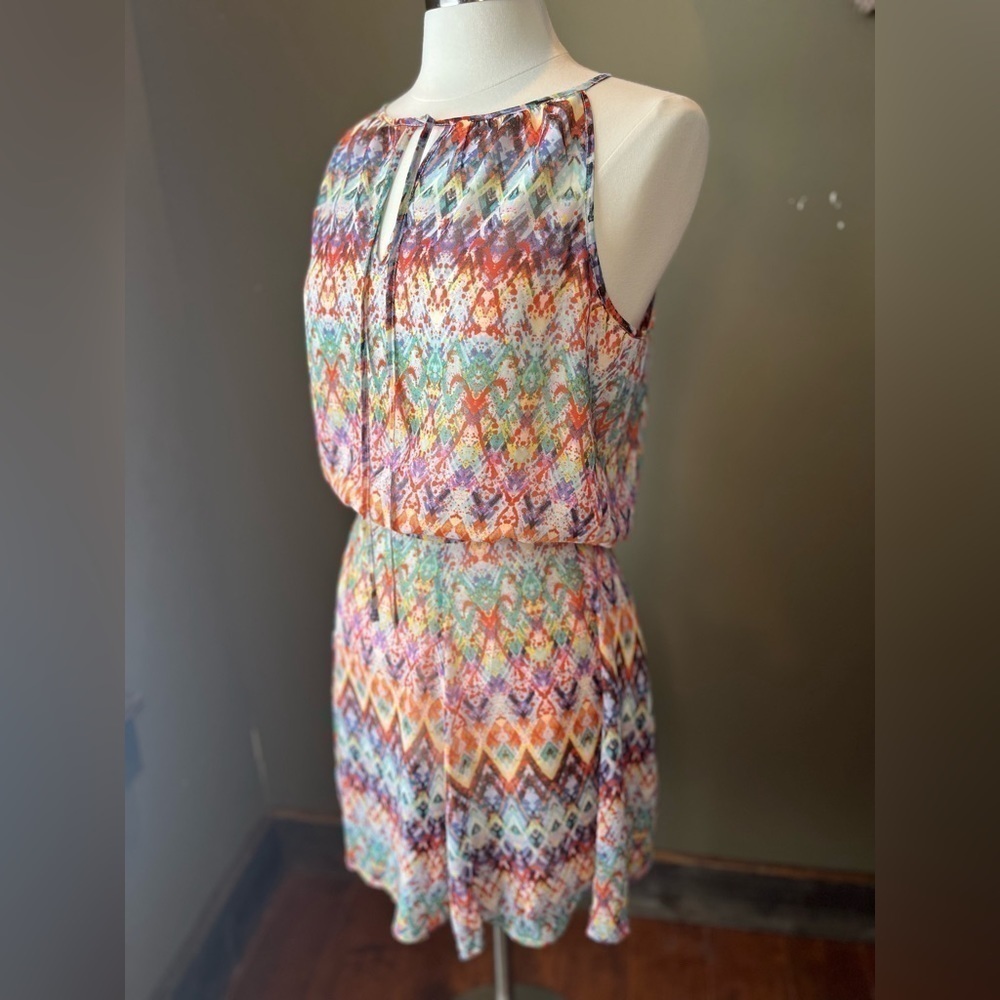 Presley skye NWT colorful sleeveless dress Size Medium